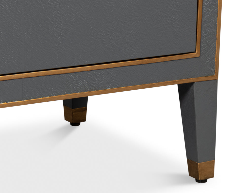 Gabriella Nightstand, Quiet Shade by Sarreid Ltd - view 12