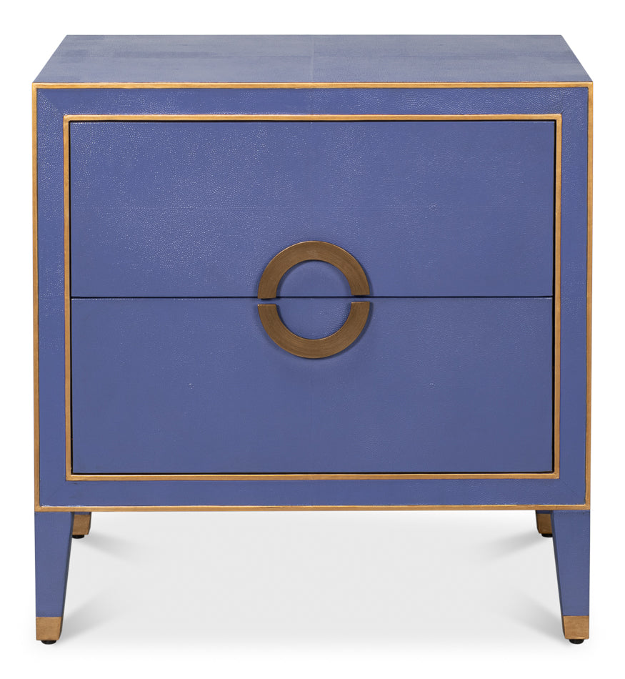 Gabriella Nightstand, Marlin by Sarreid Ltd - view 2