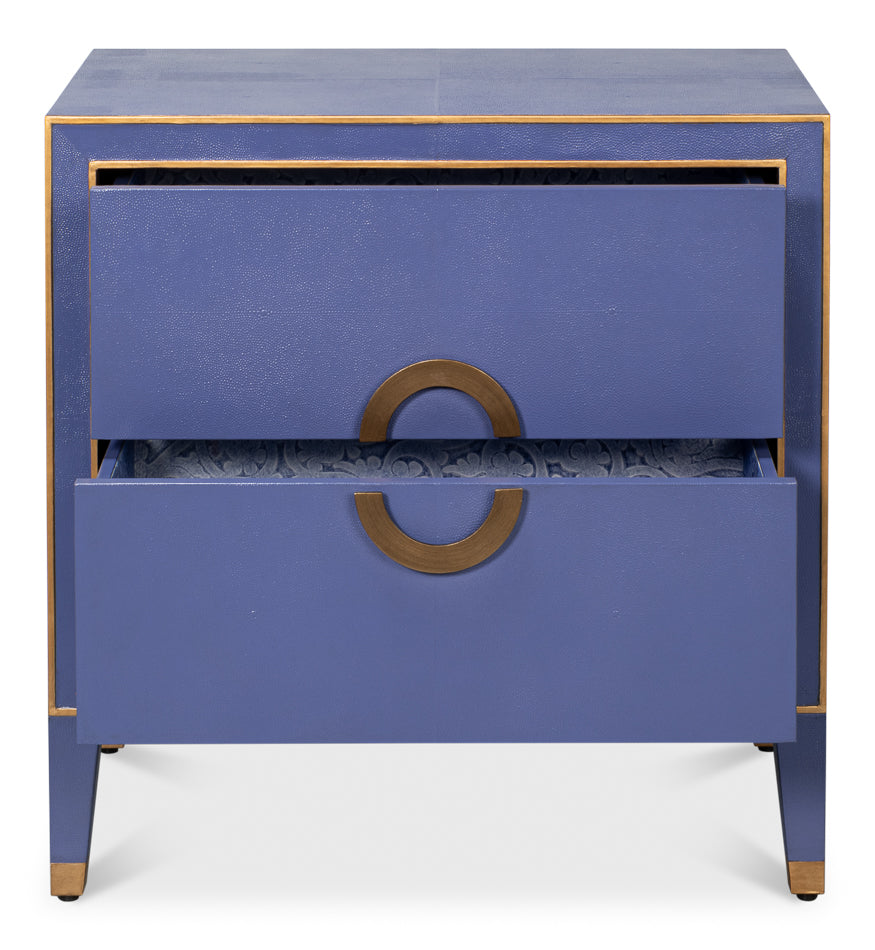 Gabriella Nightstand, Marlin by Sarreid Ltd - view 3