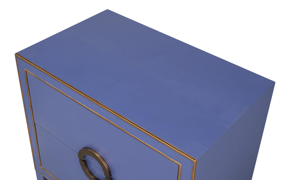 Gabriella Nightstand, Marlin by Sarreid Ltd - view 4