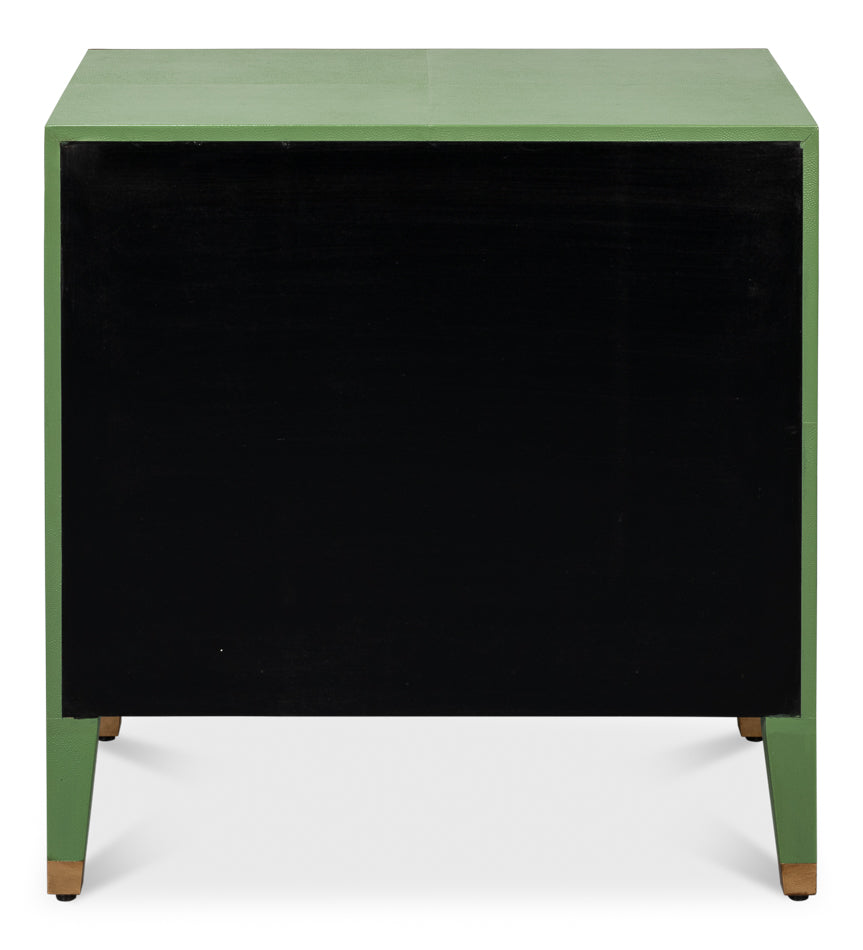 Gabriella Nightstand, Watercress by Sarreid Ltd - view 8