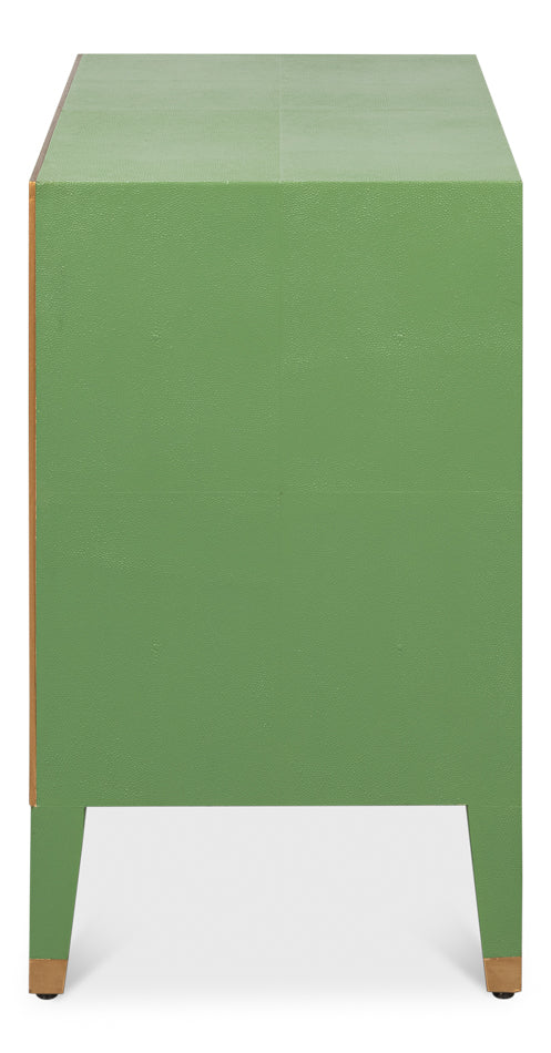 Gabriella Nightstand, Watercress by Sarreid Ltd - view 9