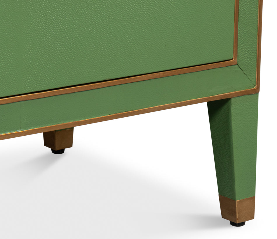 Gabriella Nightstand, Watercress by Sarreid Ltd - view 12