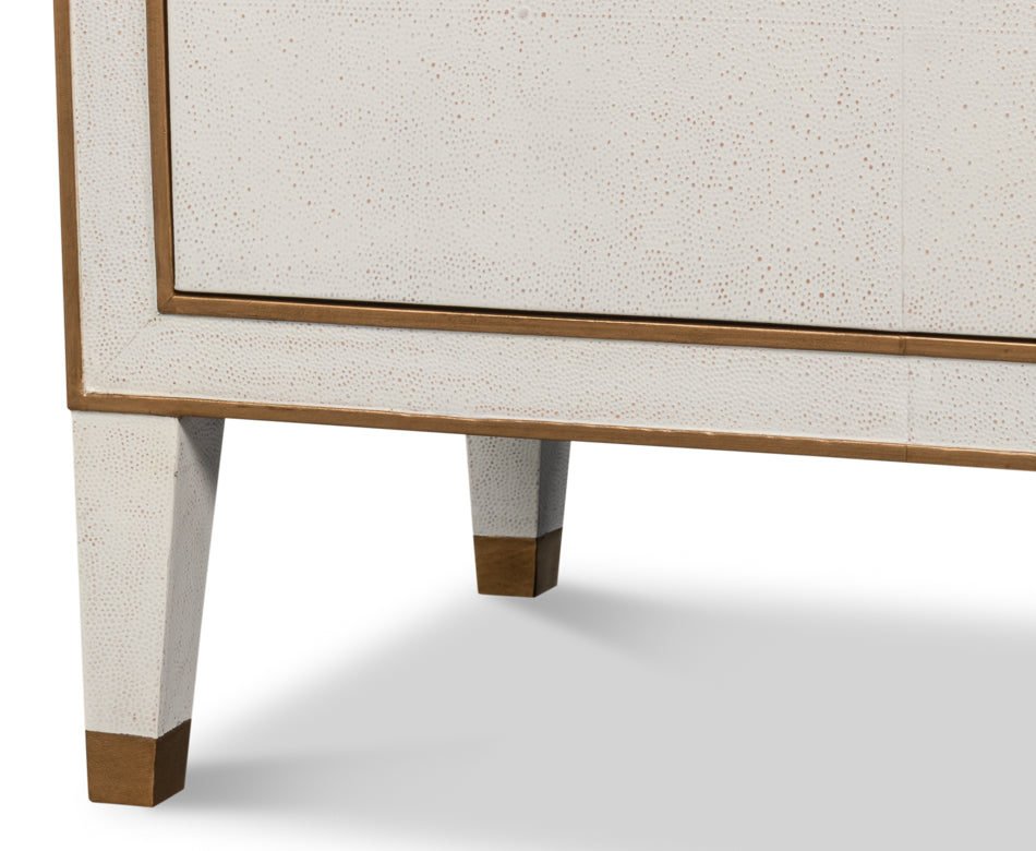 Gabriella Night Stand, Osprey White by Sarreid Ltd - view 11