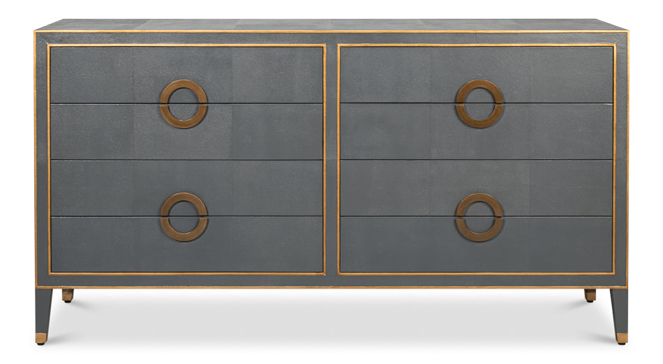 Gabriella Chest Of Drawers, Quiet Shade by Sarreid Ltd - view 2