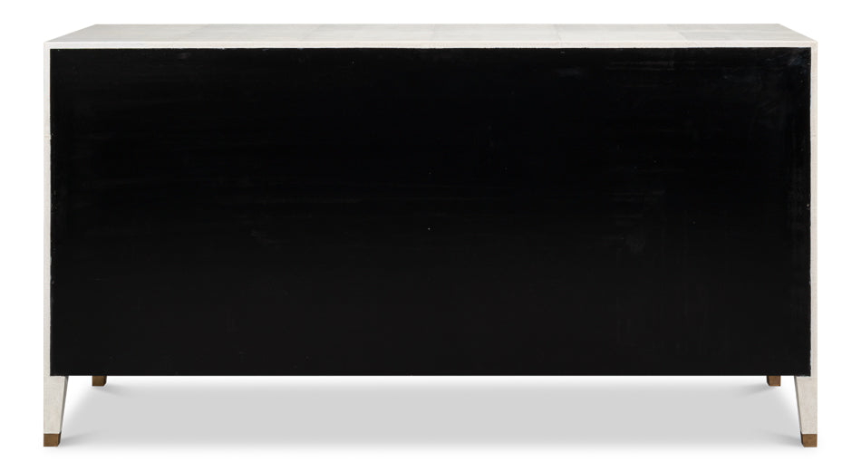 Gabriella Chest Of Drawers, Osprey White by Sarreid Ltd - view 8