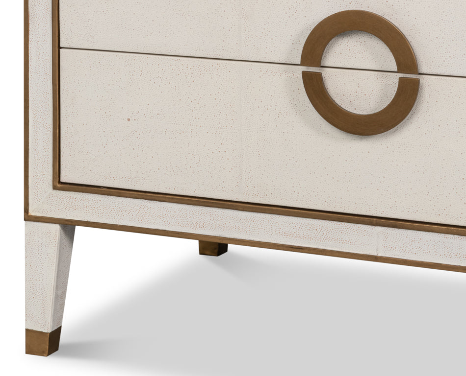 Gabriella Chest Of Drawers, Osprey White by Sarreid Ltd - view 10