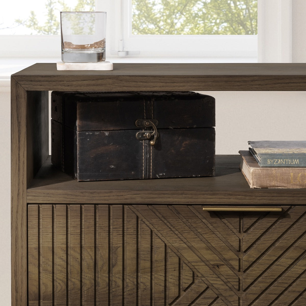 Santa Clara Solid Wood 2Dwr Nightstand