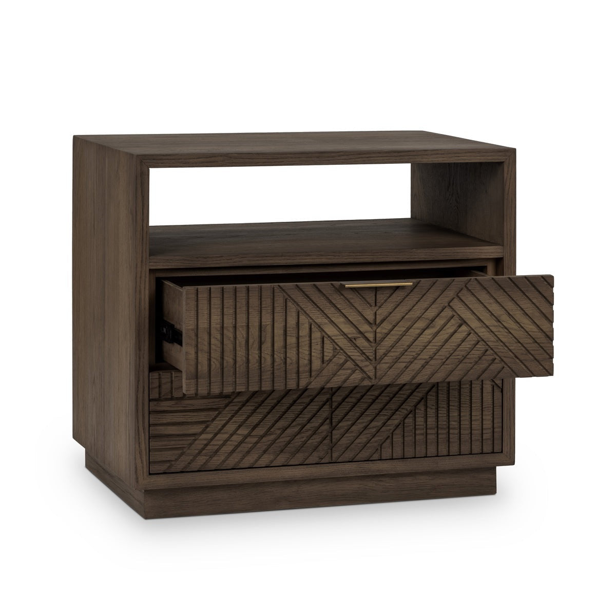 Santa Clara Solid Wood 2Dwr Nightstand