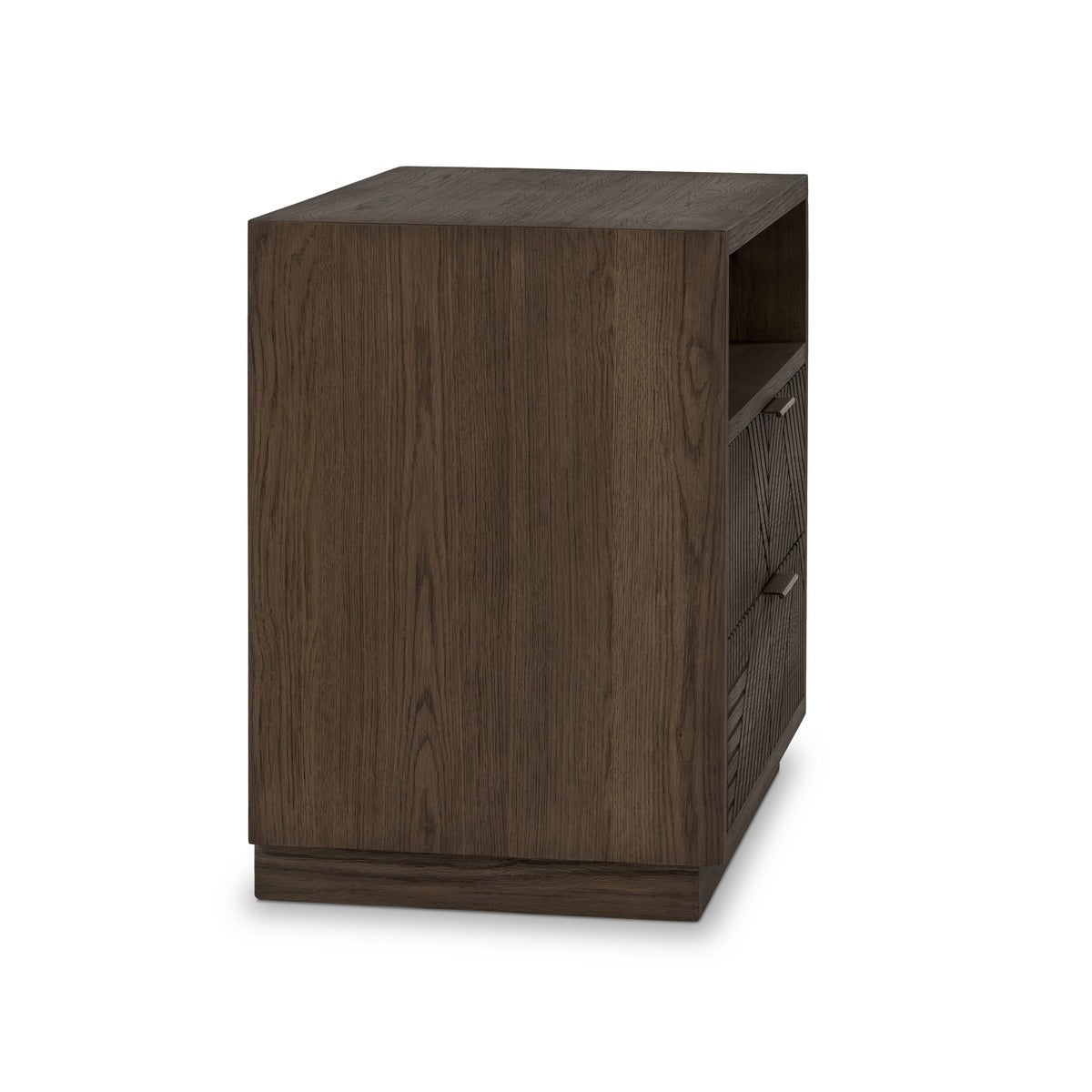 Santa Clara 2 Drawer Nightstand - Toasted Brown