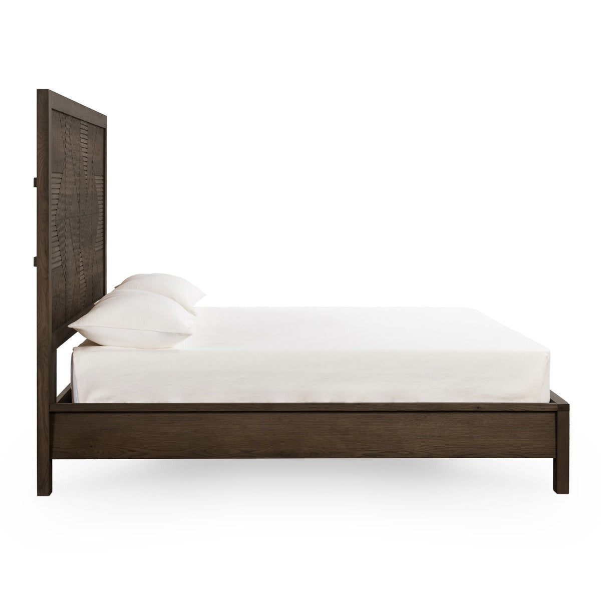 Santa Clara Solid Wood Bed - Toasted Brown