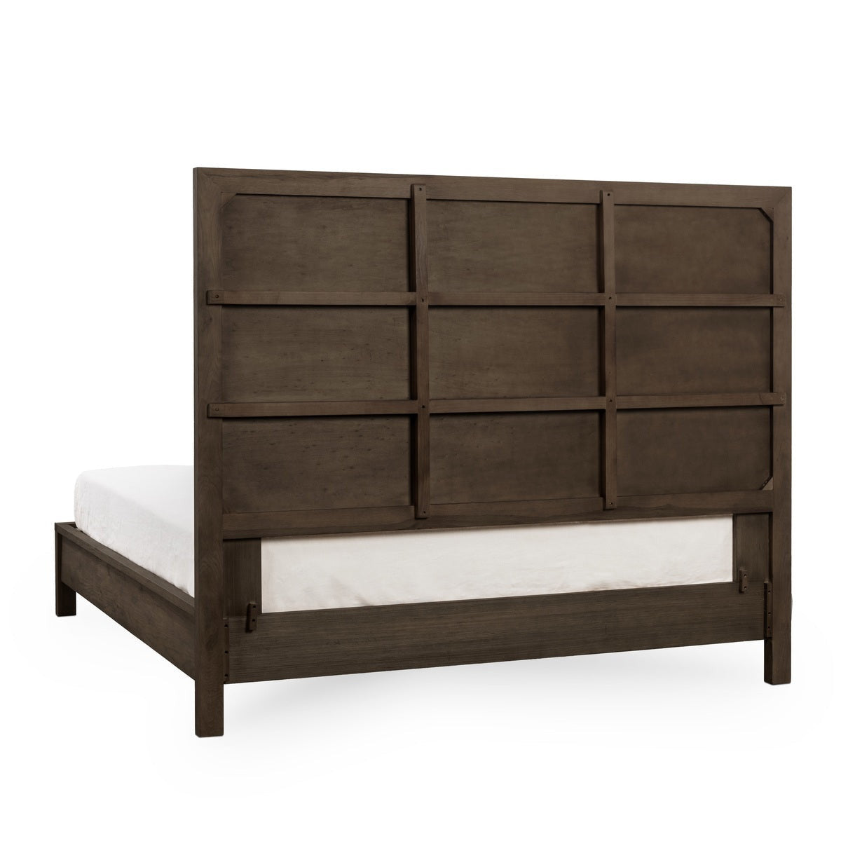 Santa Clara Solid Wood Bed - Toasted Brown
