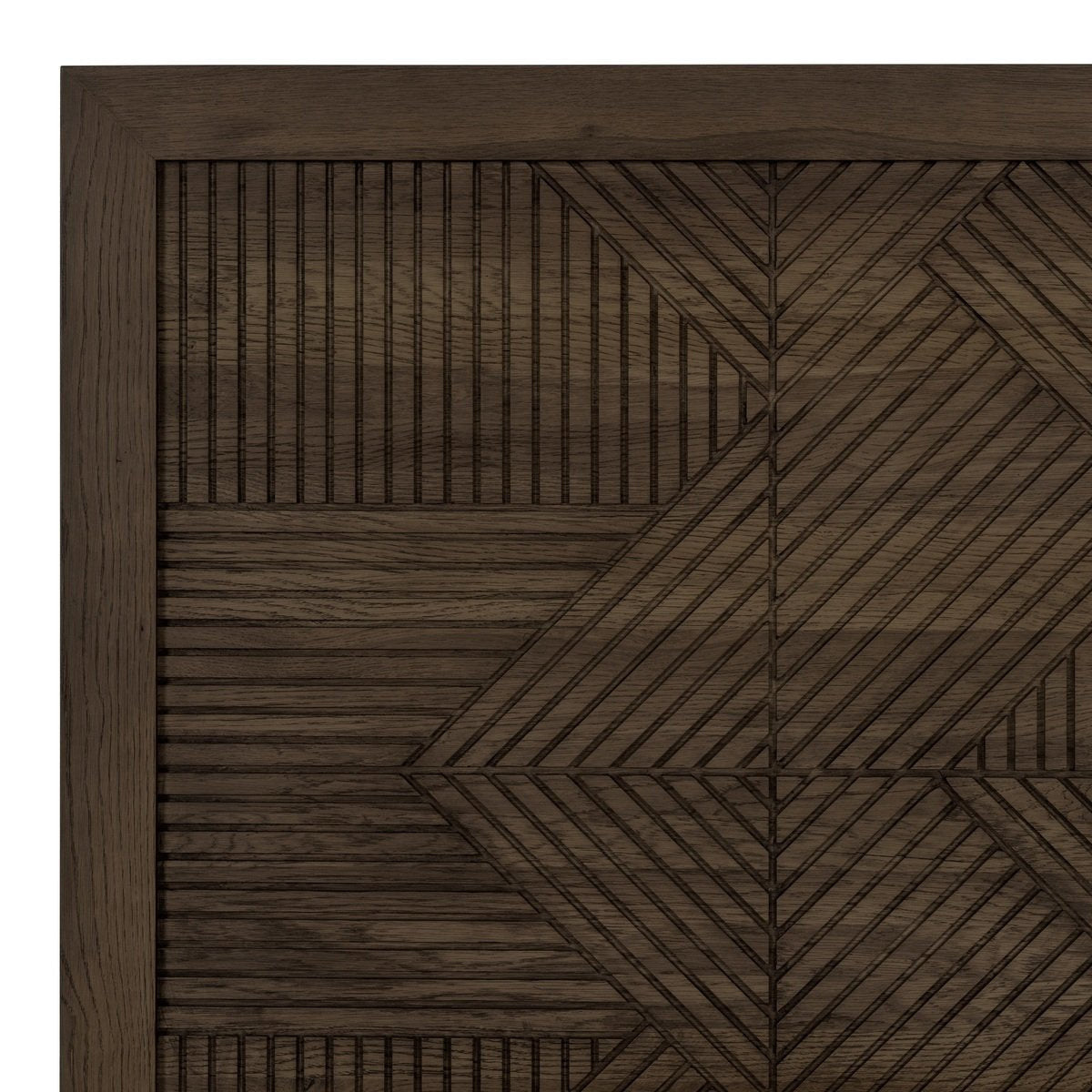Santa Clara Solid Wood Bed - Toasted Brown