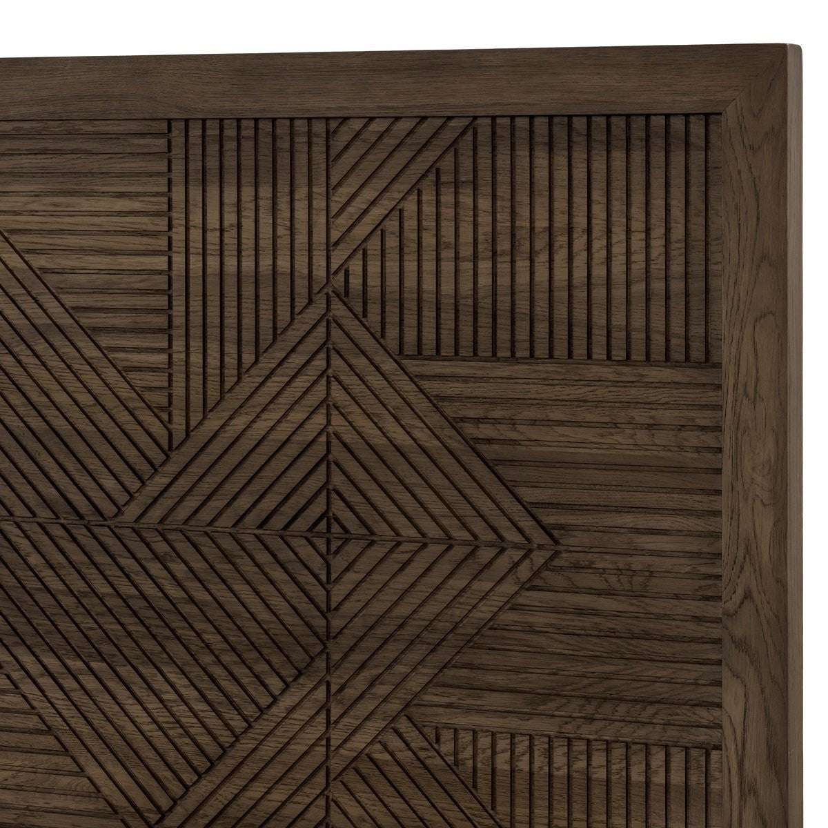 Santa Clara Solid Wood Bed - Toasted Brown