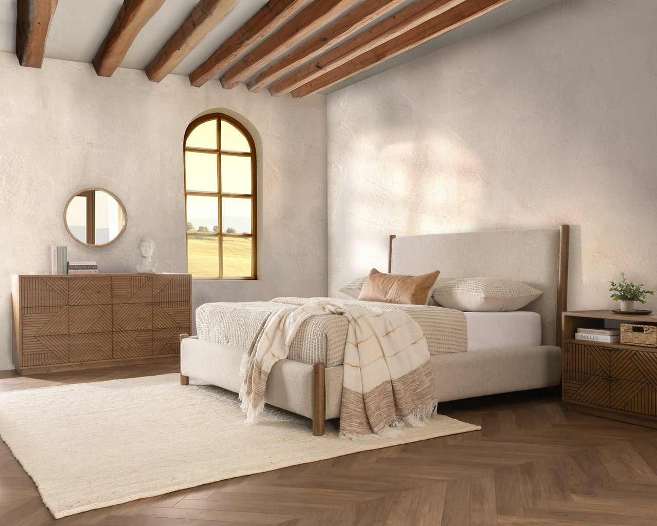 Bennington Upholstered Bed - Queen
