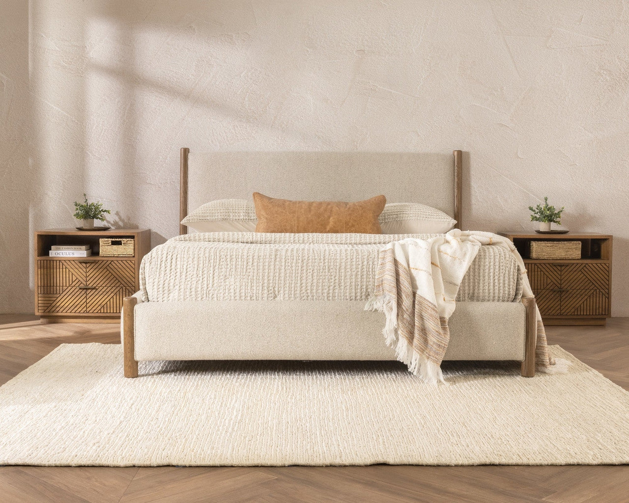 Bennington Upholstered Bed - Queen