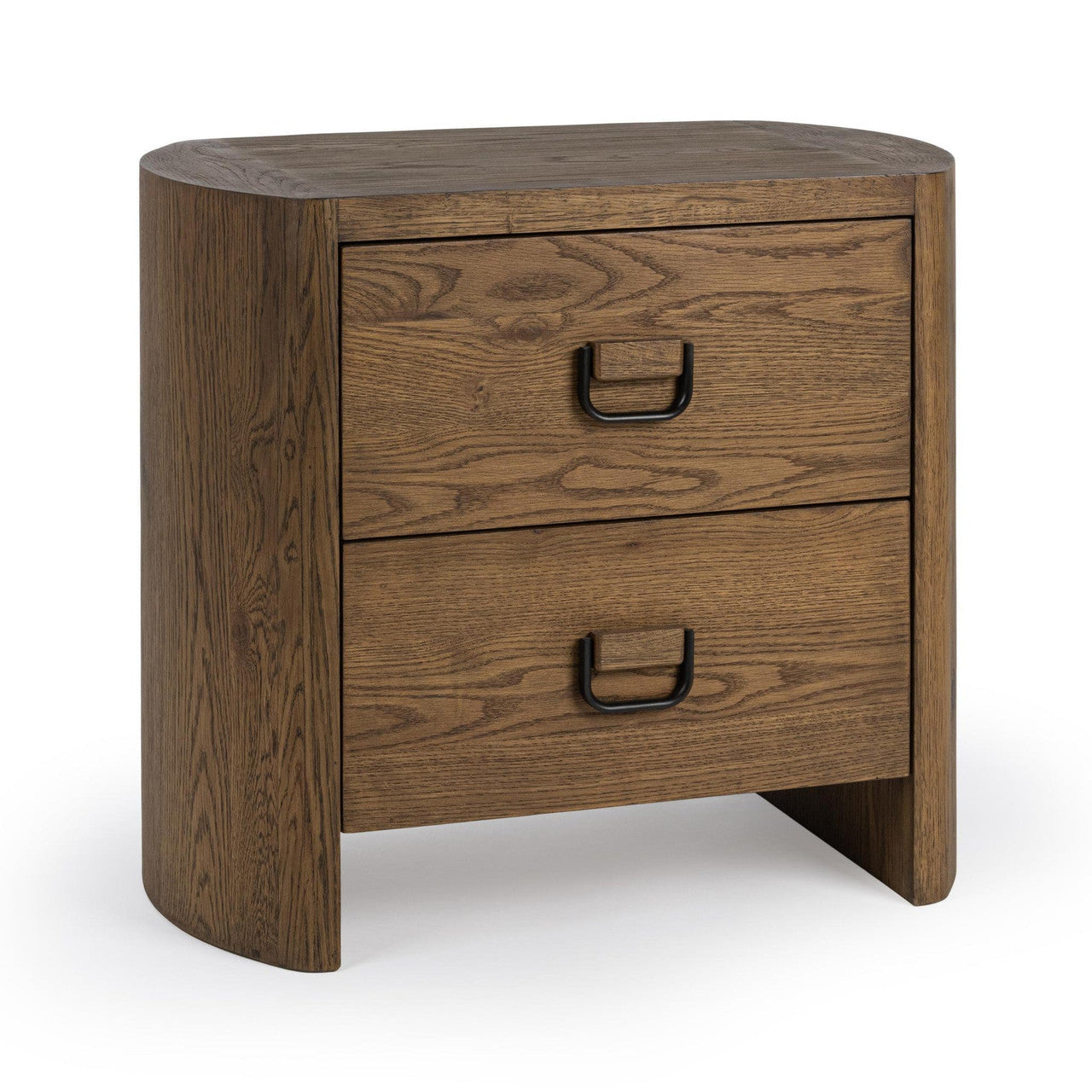 Kyrie Tawny Brown 2 Drawer Nightstand