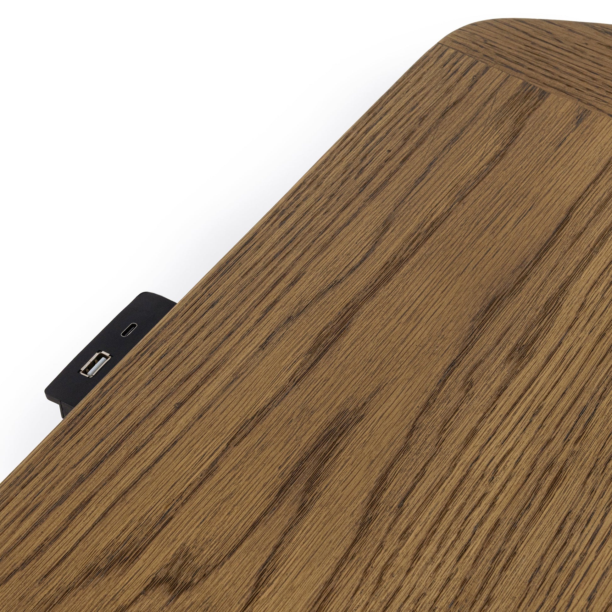 Kyrie 2 Drawer Nightstand - Tawny Brown
