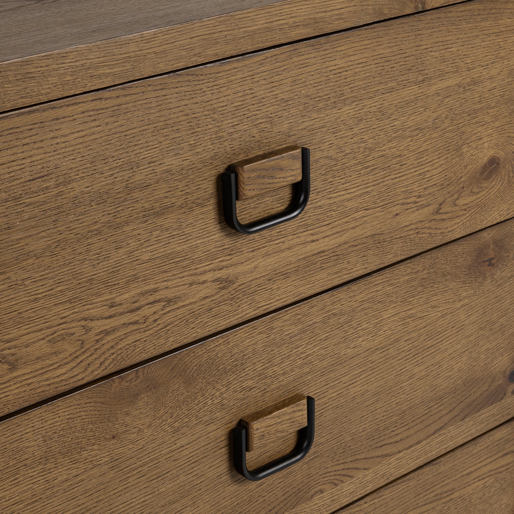 Kyrie 6 Drawer Dresser - Tawny Brown