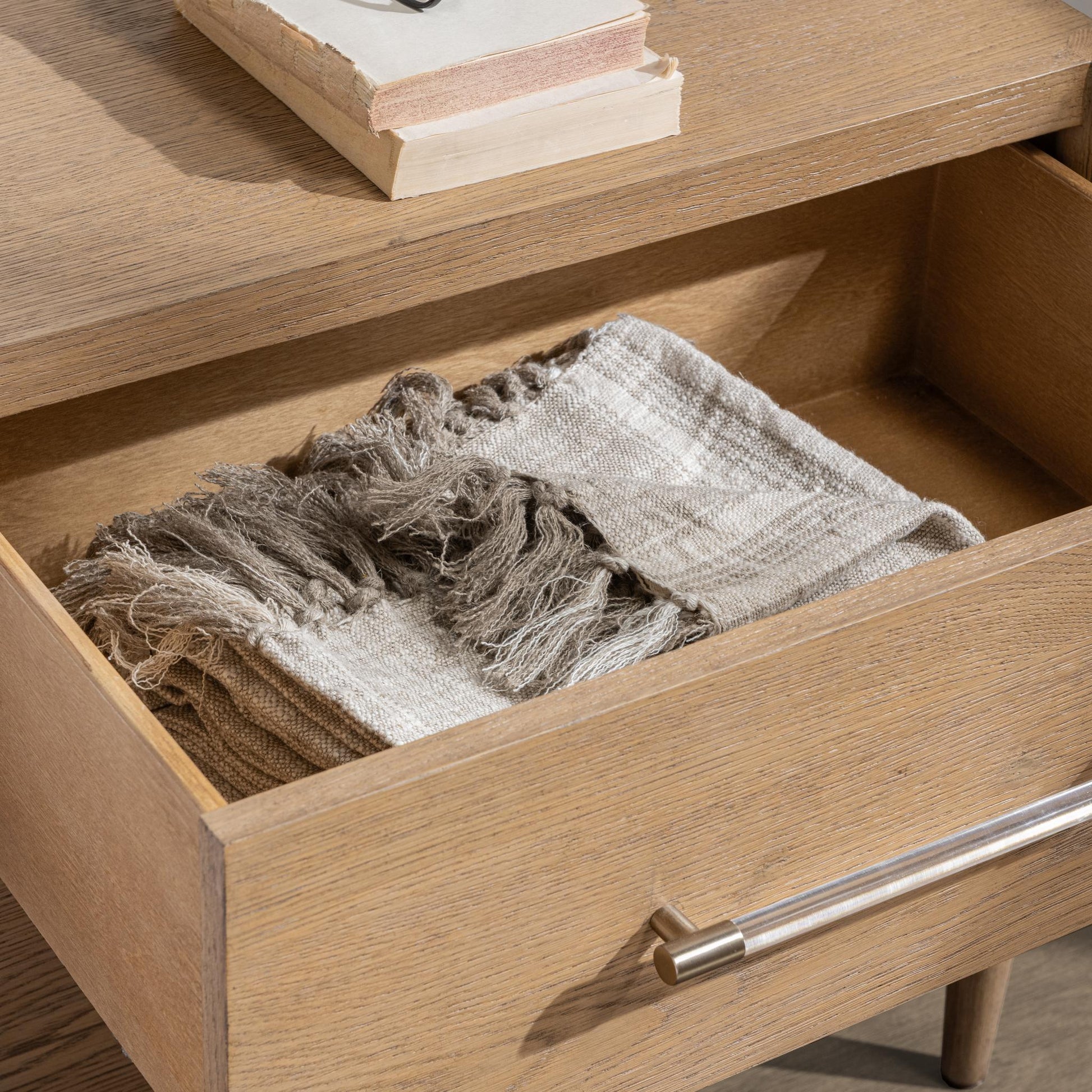 Alisen 2 Drawer Nightstand - Napa Grove