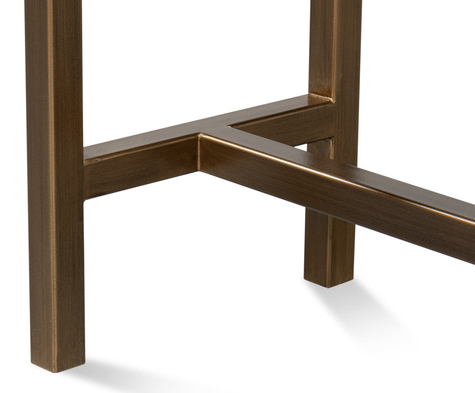 Gideon Shagreen Console, Watercress by Sarreid Ltd - view 12