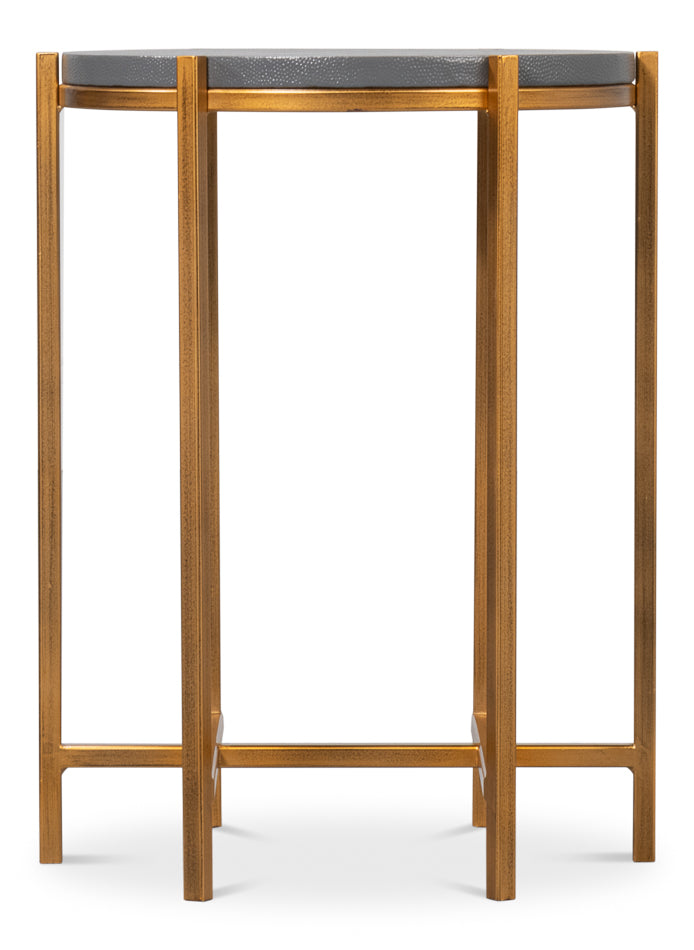 Spence Side Table, Quiet Shade by Sarreid Ltd - view 8