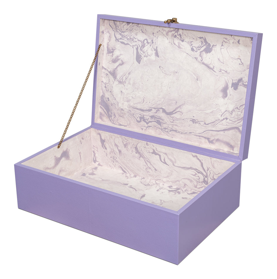 Cosmos Nesting Boxes,S/3,Lilac by Sarreid Ltd - view 5