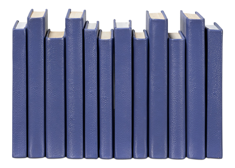 Shagreen Books, Set Of 12, Marlin by Sarreid Ltd - view 2