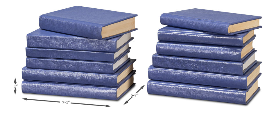 Shagreen Books, Set Of 12, Marlin by Sarreid Ltd - view 7