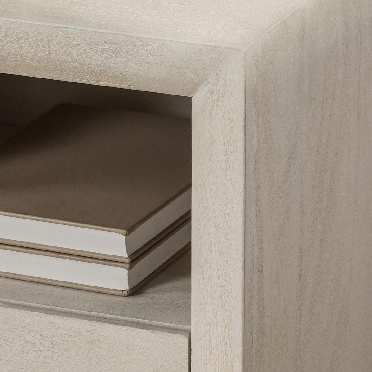 Reece Solid Wood 1Dwr Nightstand
