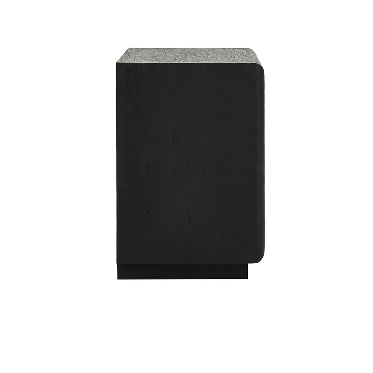 Sedona Solid Wood 2Dwr Nightstand - Black