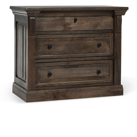 Adelaide Solid Wood 3Dwr Nightstand - Cocoa Brown