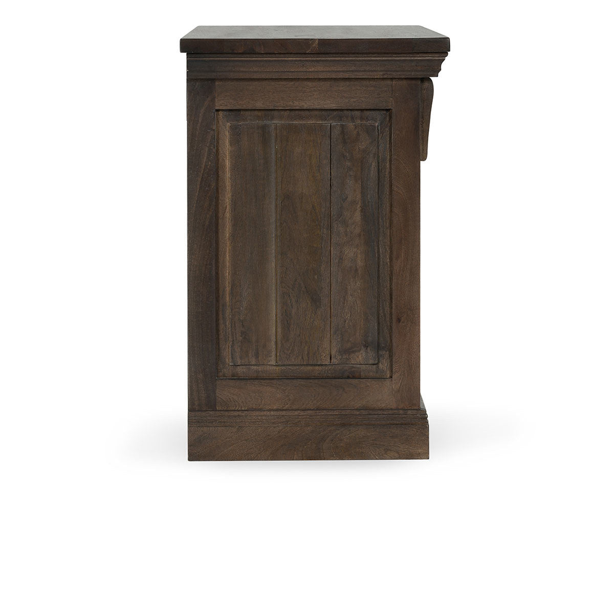 Adelaide Solid Wood 3Dwr Nightstand - Cocoa Brown