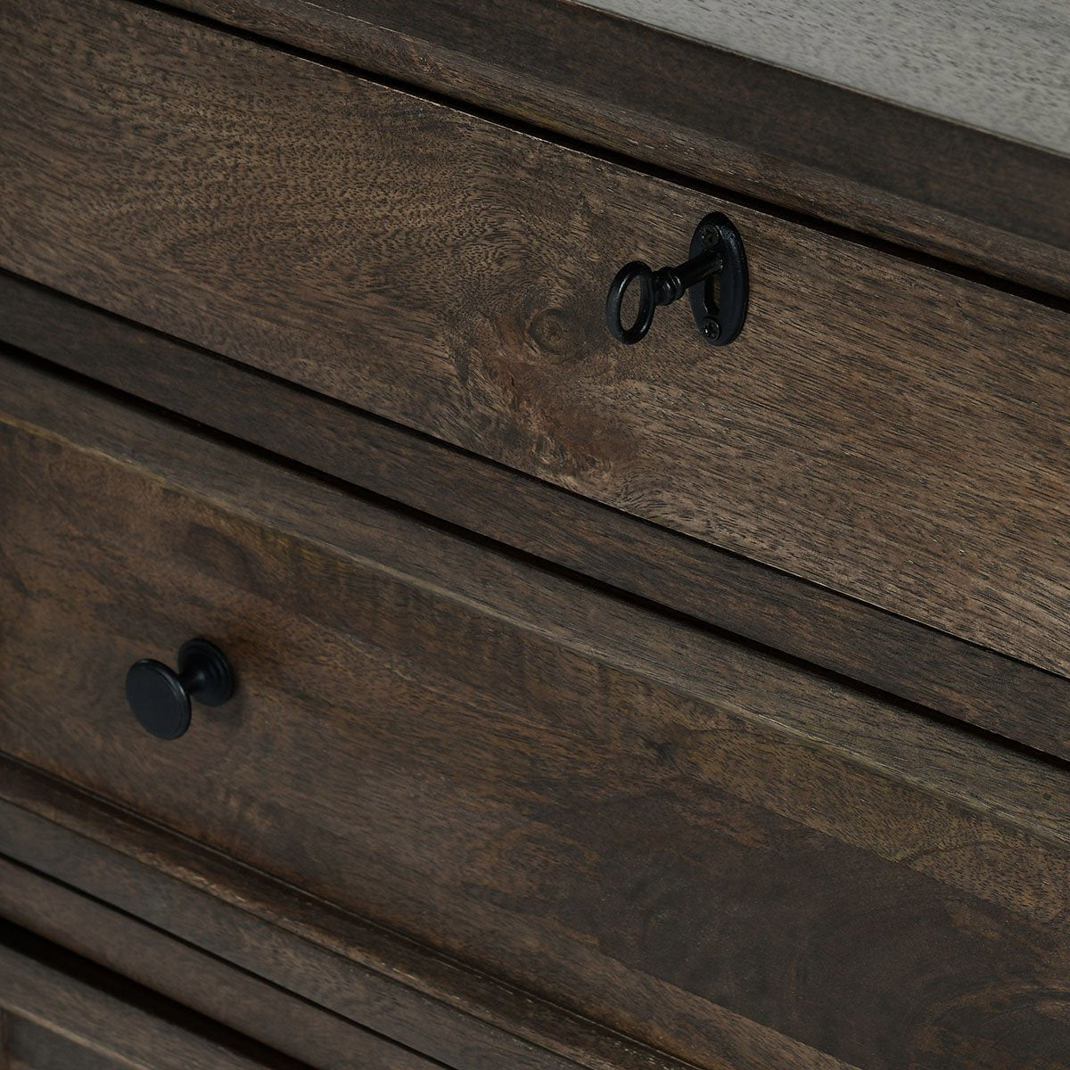 Adelaide Solid Wood 3Dwr Nightstand - Cocoa Brown