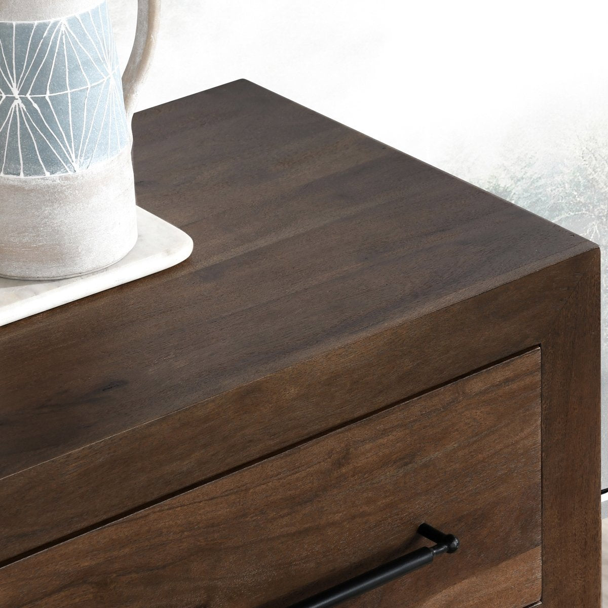 Jaxon 2 Drawer Nightstand - Harvest Brown - Cocoa Brown