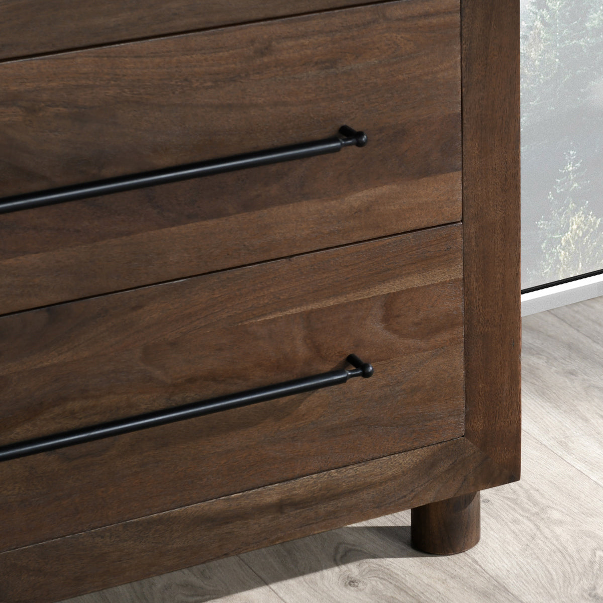 Jaxon 2 Drawer Nightstand - Harvest Brown - Cocoa Brown