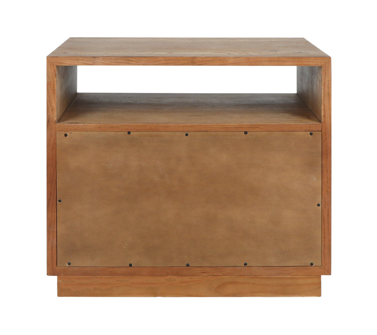 Santa Clara Solid Wood 2Dwr Nightstand - Caramel Brown