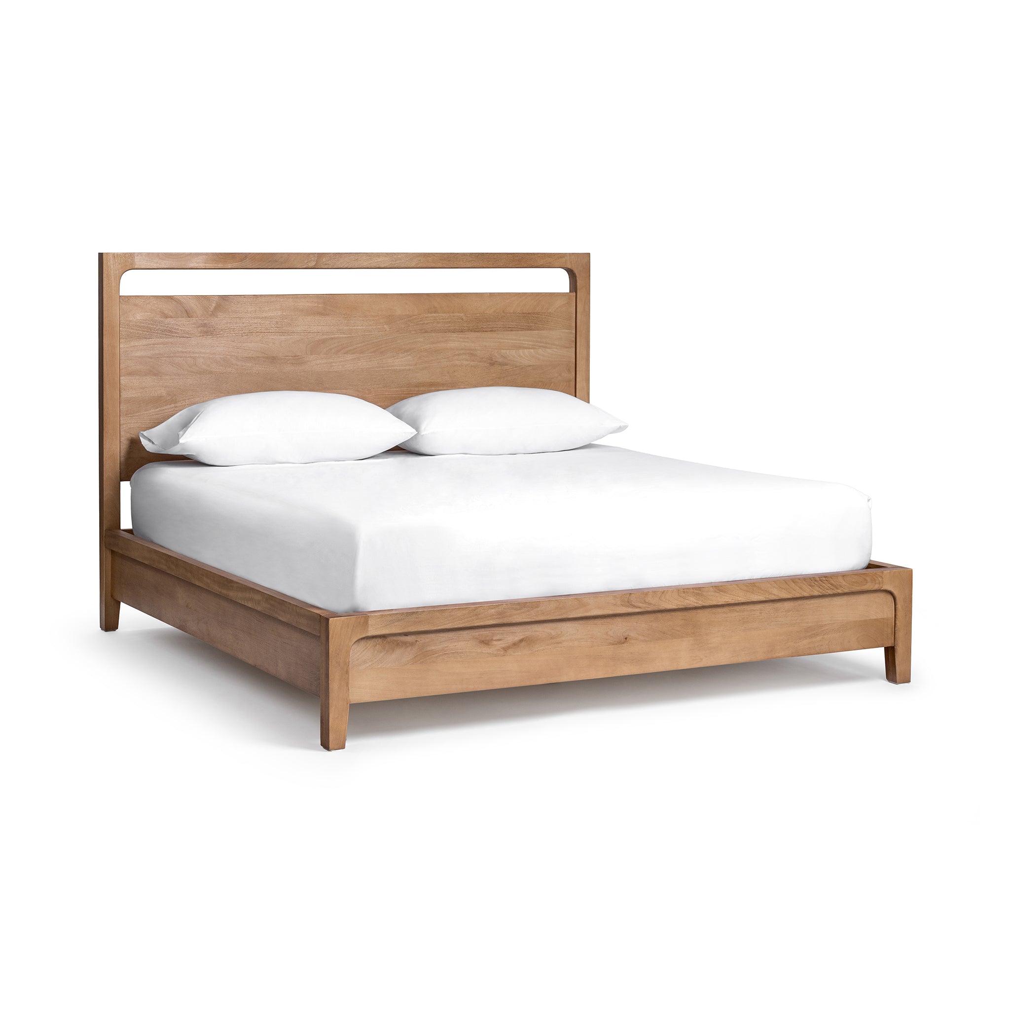Laguna Bed - Natural Maple - Eastern King