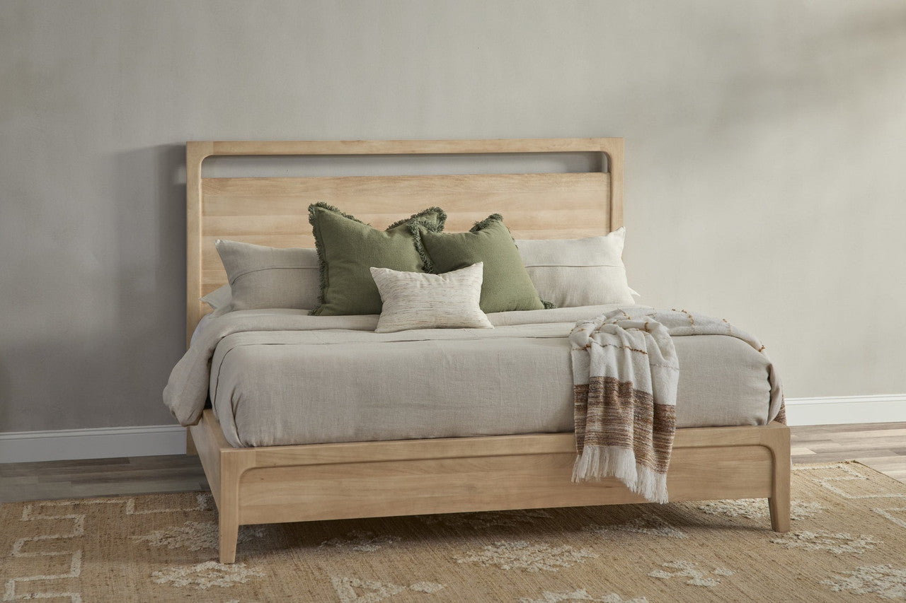 Laguna Solid Wood Bed - Queen