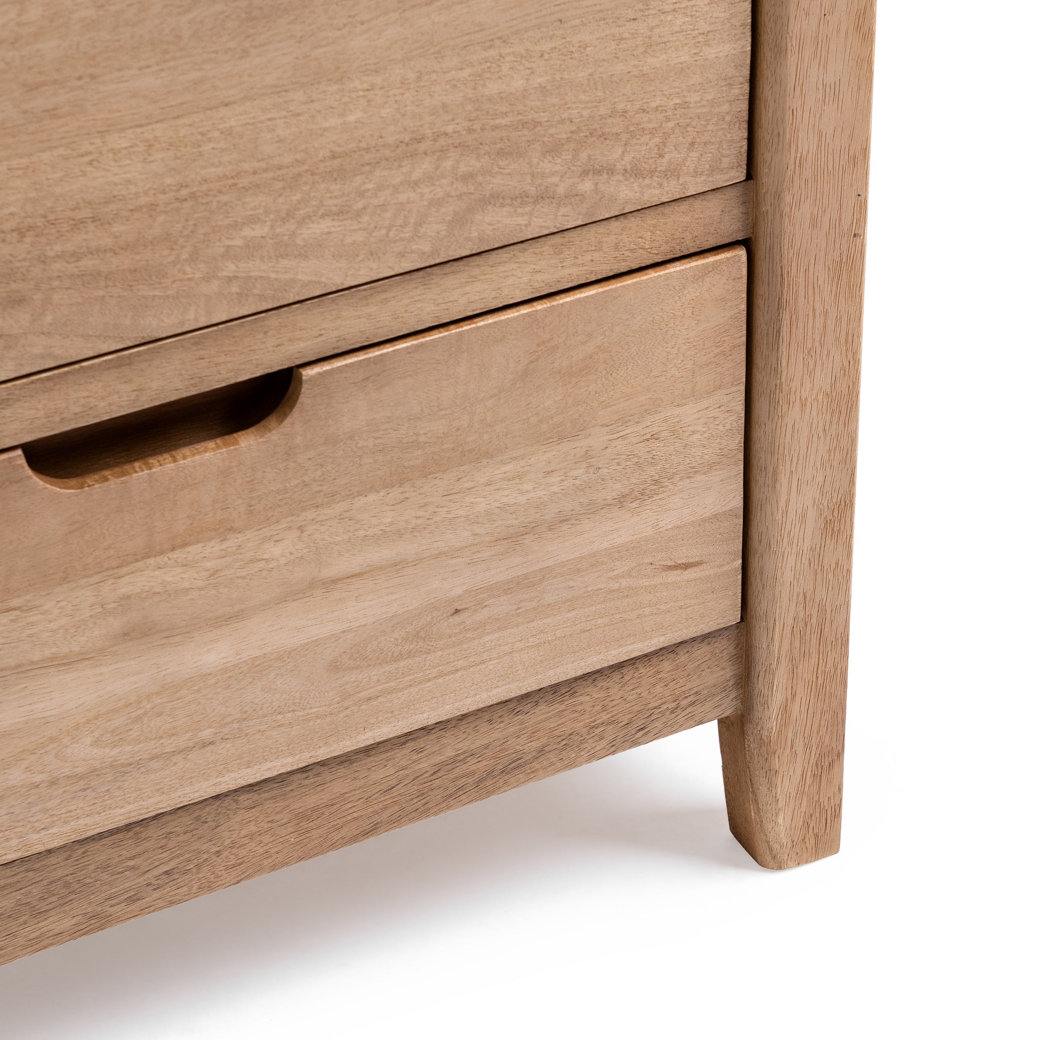 Laguna 2 Drawer Nightstand - Natural Maple
