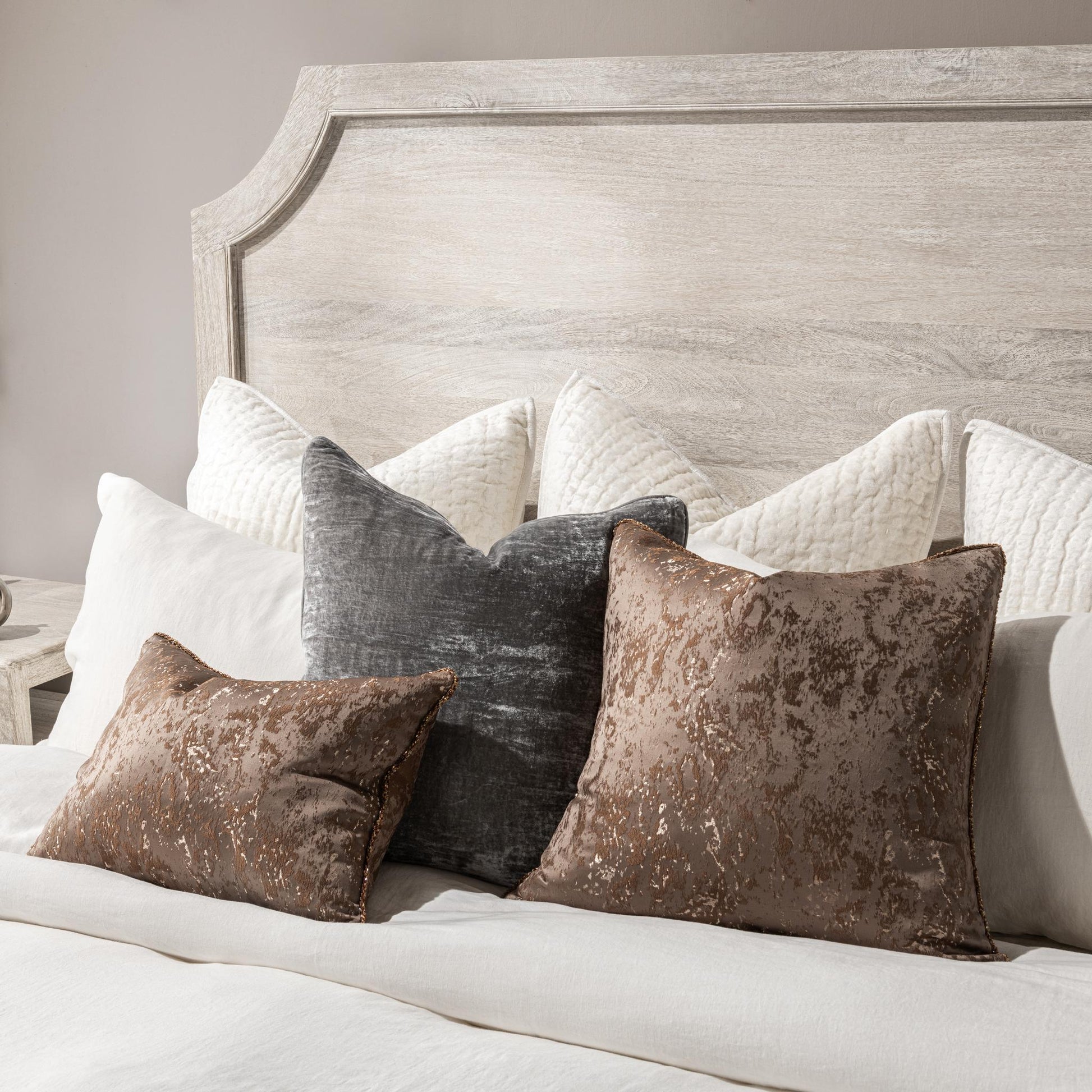 Westmont Bed - Creamwood - Eastern King