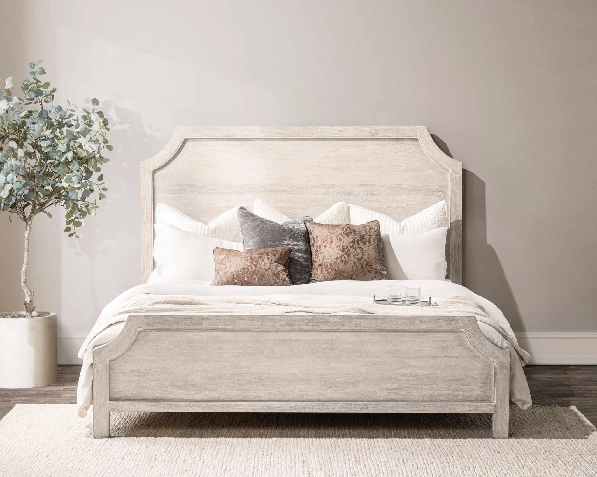 Westmont Bed - Creamwood - Eastern King