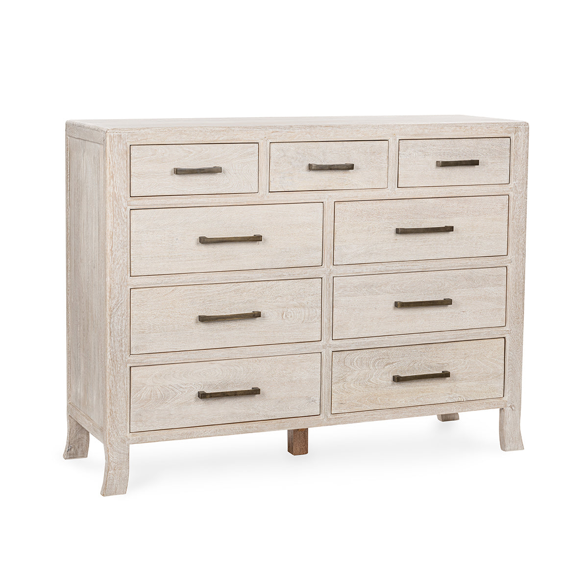 Westmont 9 Drawer Dresser - Creamwood