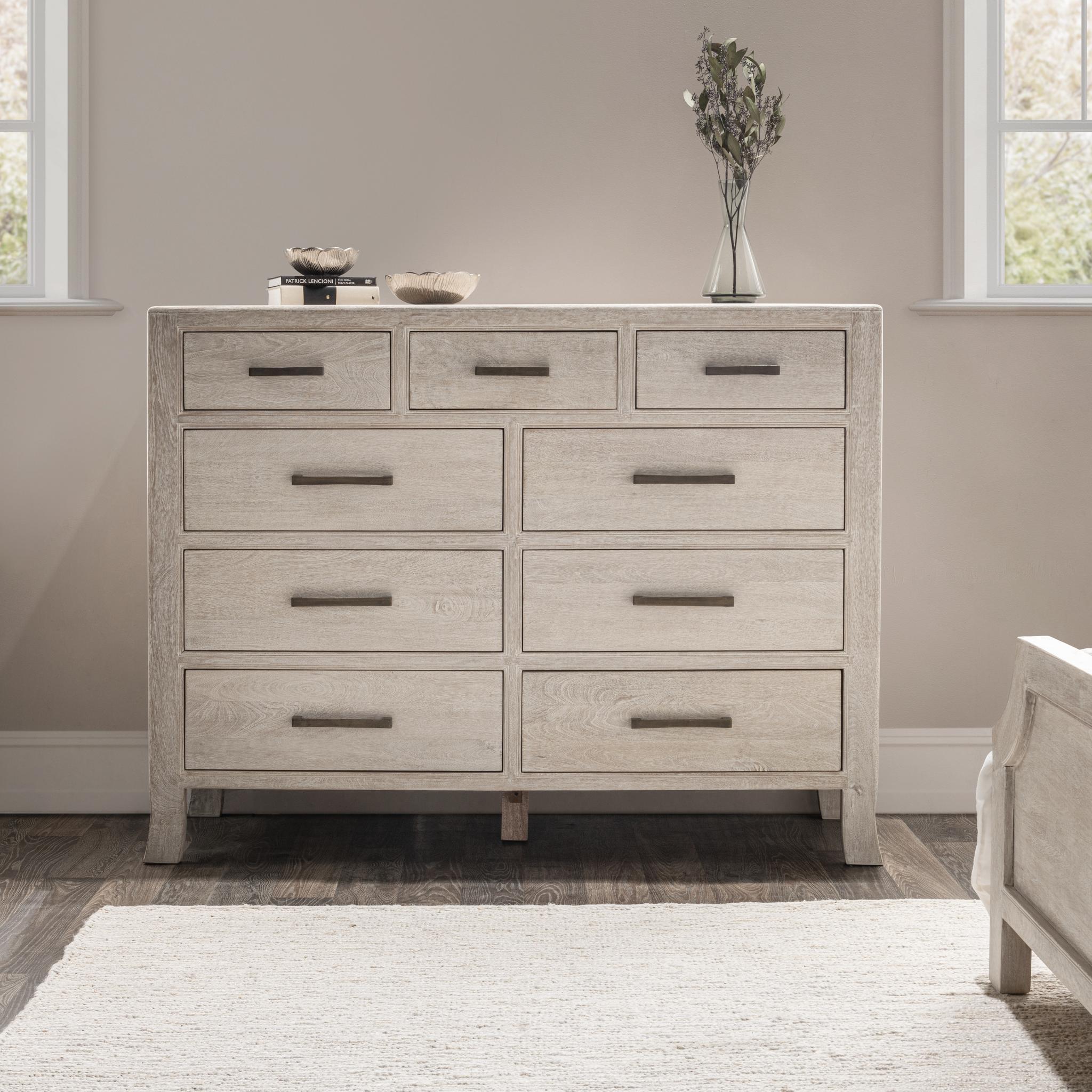 Westmont 9 Drawer Dresser - Creamwood