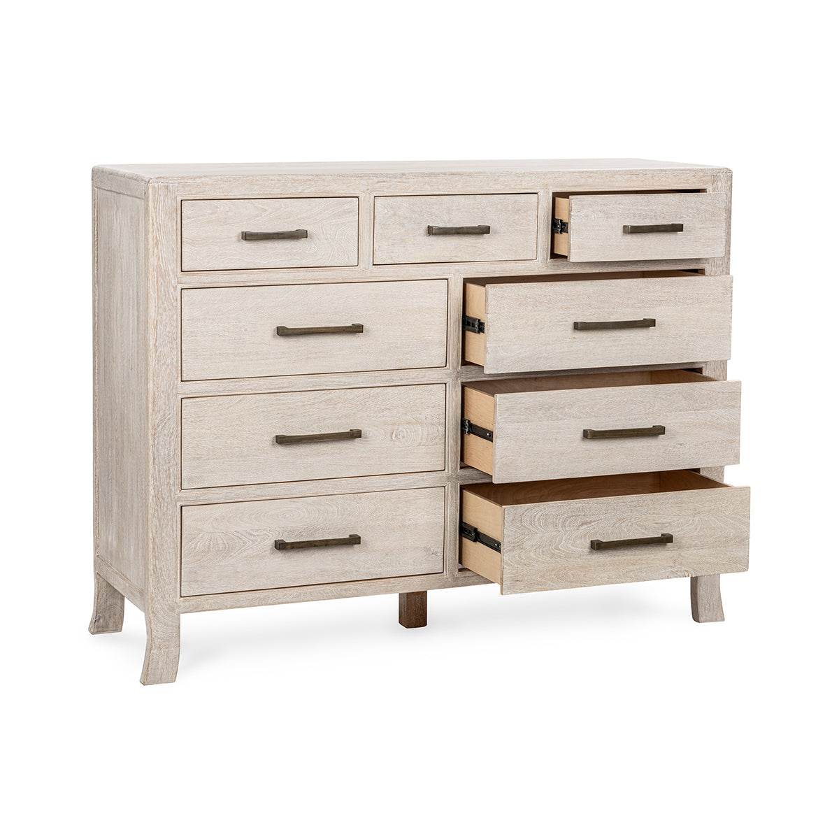 Westmont 9 Drawer Dresser - Creamwood