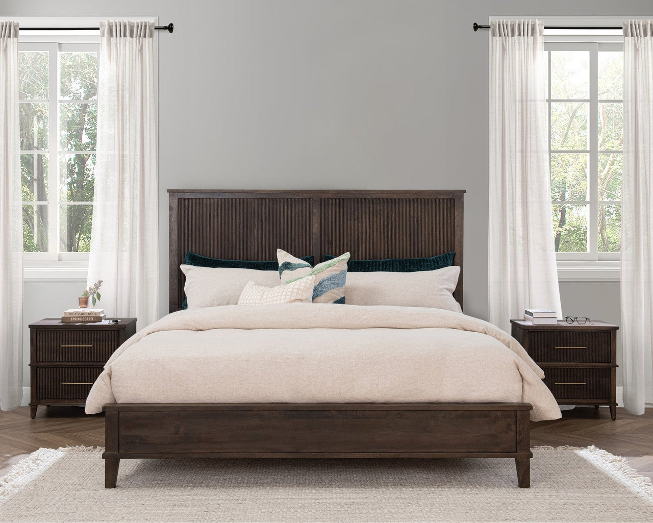 Westlake Solid Wood Bed - Queen