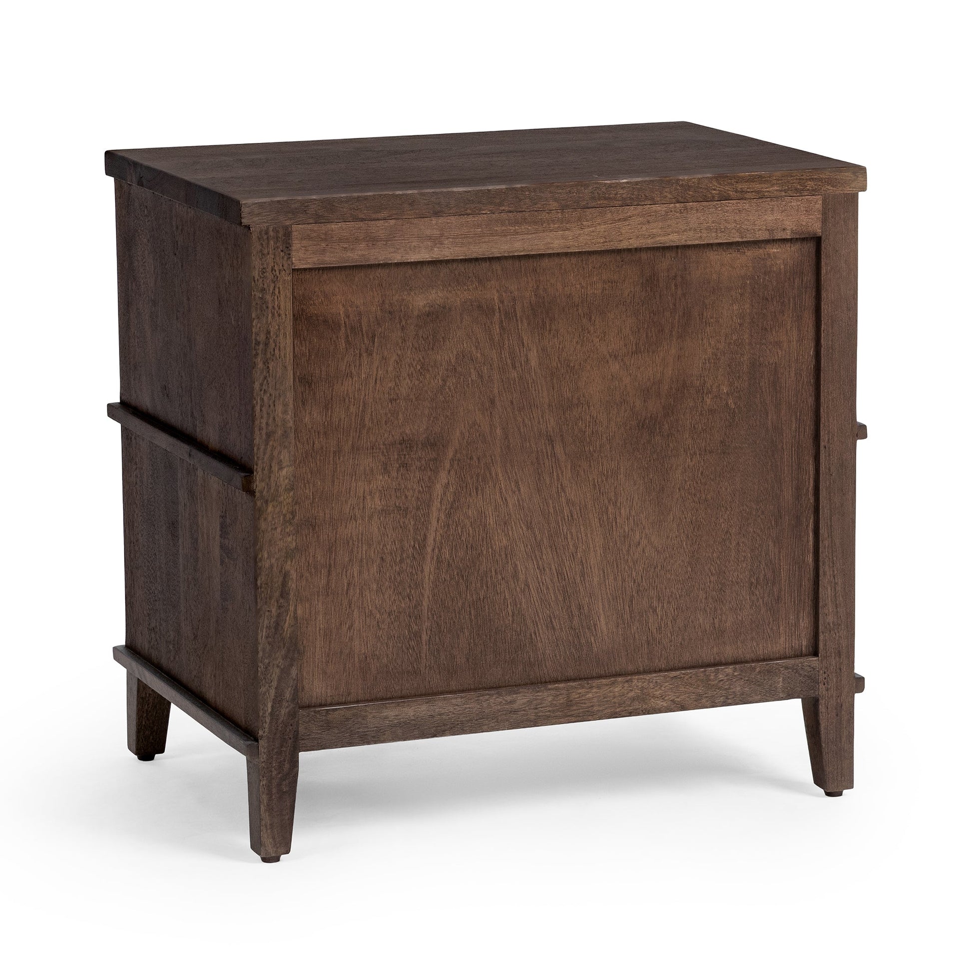 Westlake 2 Drawer Nightstand - Auburn Walnut