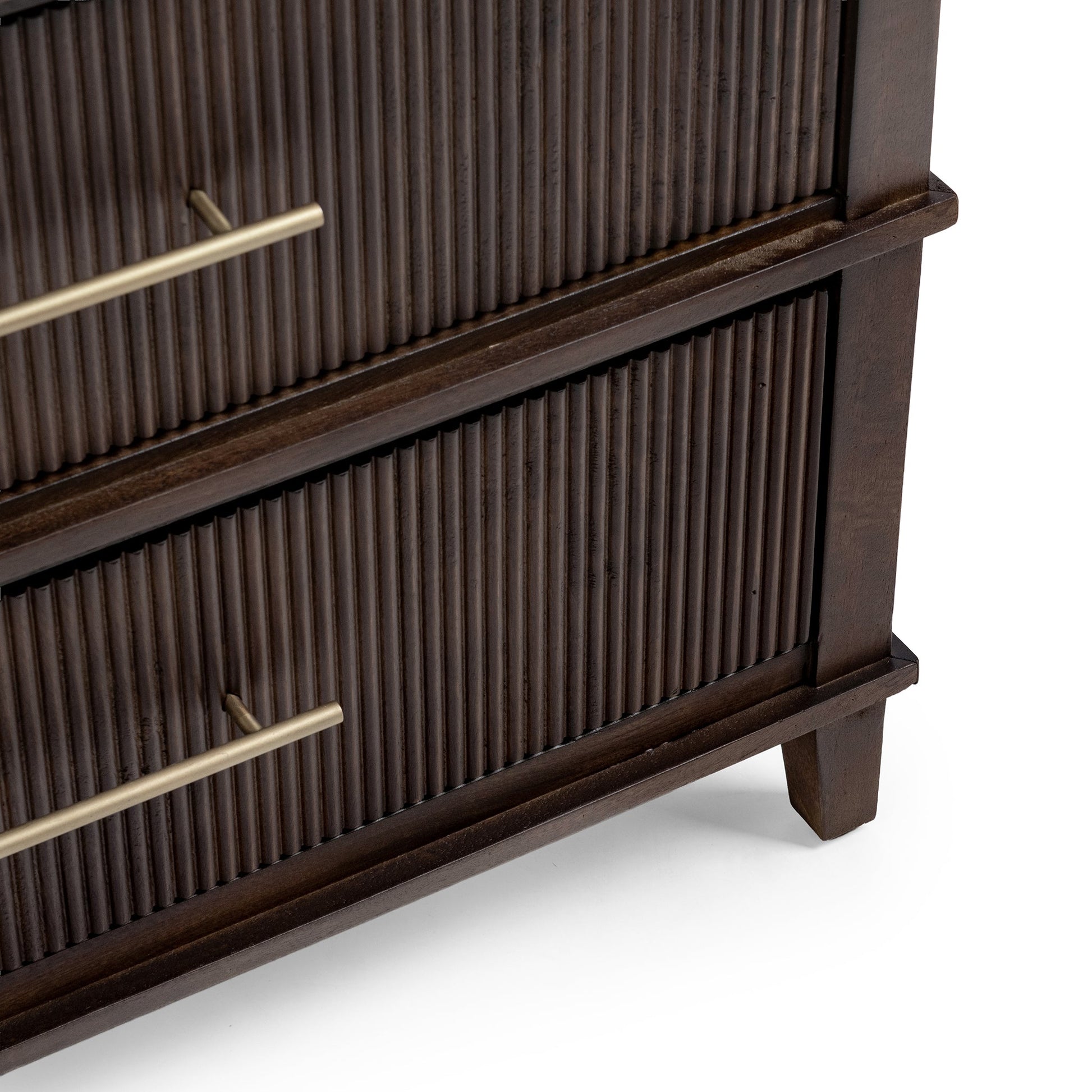 Westlake 2 Drawer Nightstand - Auburn Walnut