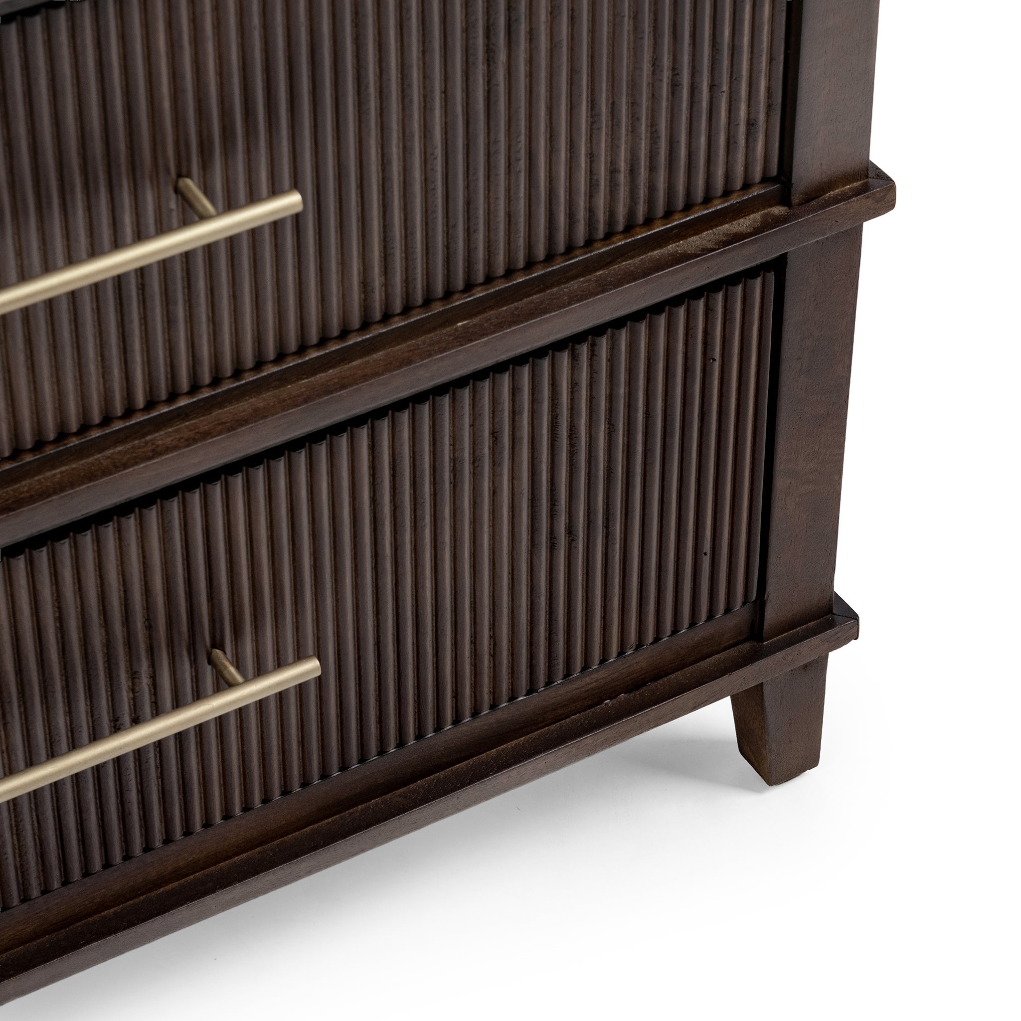 Westlake 2 Drawer Nightstand - Auburn Walnut