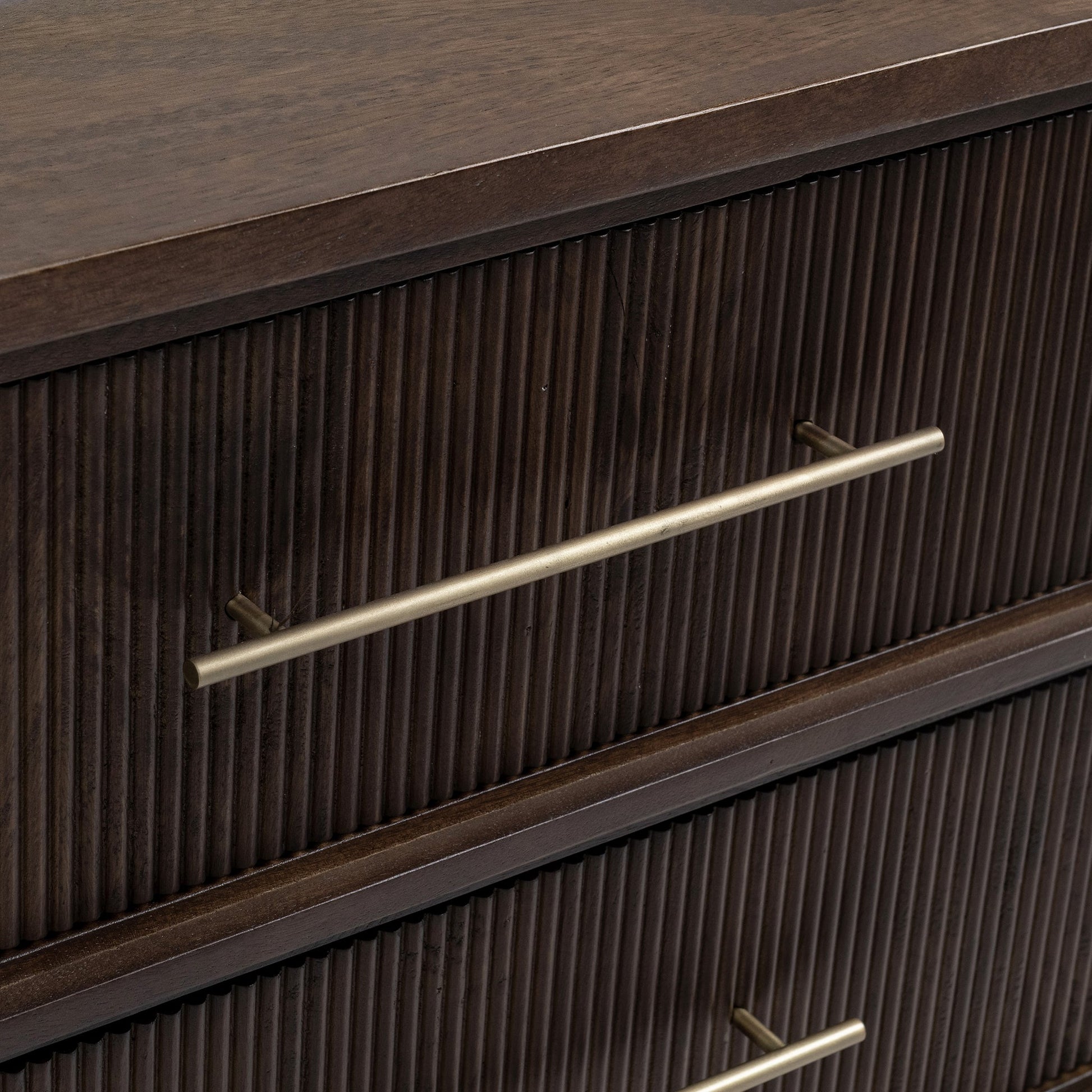 Westlake 2 Drawer Nightstand - Auburn Walnut
